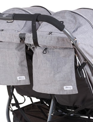Valco Baby Snap Duo dvě prostorné kapsy