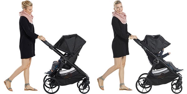 Baby Jogger City Premier ve směru nebo v proti směru jízdy