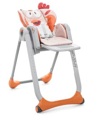 Chicco Polly 2 Start Židlička ke krmění nastavení